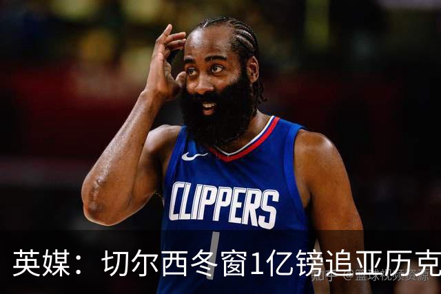 英媒：切尔西冬窗1亿镑追亚历克斯-斯科特