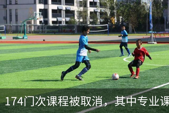174门次课程被取消，其中专业课高达132门次：高校教师正在面临“无课可上”的职业危机！